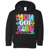 State Testing Day Motivational Teacher Groovy You Got This Toddler Hoodie