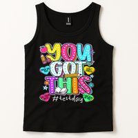 State Testing Day Motivational Teacher Groovy You Got This Tank Top