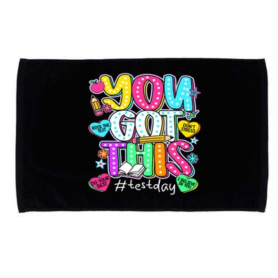 State Testing Day Motivational Teacher Groovy You Got This Microfiber Hand Towel