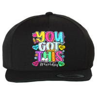 State Testing Day Motivational Teacher Groovy You Got This Wool Snapback Cap