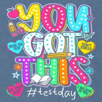 State Testing Day Motivational Teacher Groovy You Got This Garment-Dyed Sweatshirt