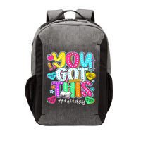 State Testing Day Motivational Teacher Groovy You Got This Vector Backpack