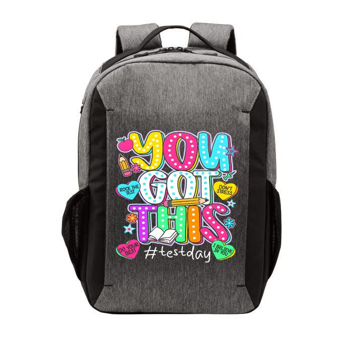 State Testing Day Motivational Teacher Groovy You Got This Vector Backpack