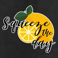 Squeeze The Day Lemon Motivational Cool Comfort Performance Bucket Hat
