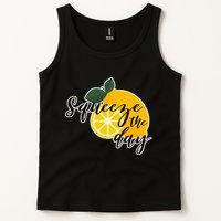 Squeeze The Day Lemon Motivational Tank Top