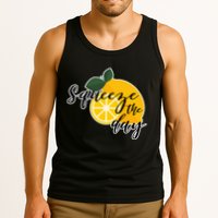 Squeeze The Day Lemon Motivational Tank Top