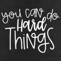 State Testing Day Teacher Motivation You Can Do Hard Things 7 Panel Mesh Trucker Snapback Hat