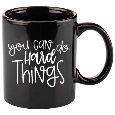 State Testing Day Teacher Motivation You Can Do Hard Things 11oz C Handle Ceramic Mug