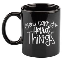 State Testing Day Teacher Motivation You Can Do Hard Things 11oz C Handle Ceramic Mug