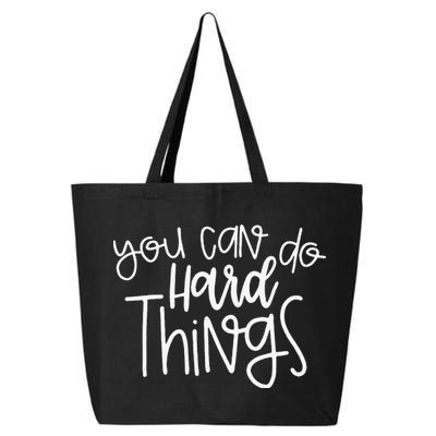 State Testing Day Teacher Motivation You Can Do Hard Things 25L Jumbo Tote