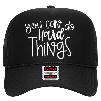State Testing Day Teacher Motivation You Can Do Hard Things Trucker Hat