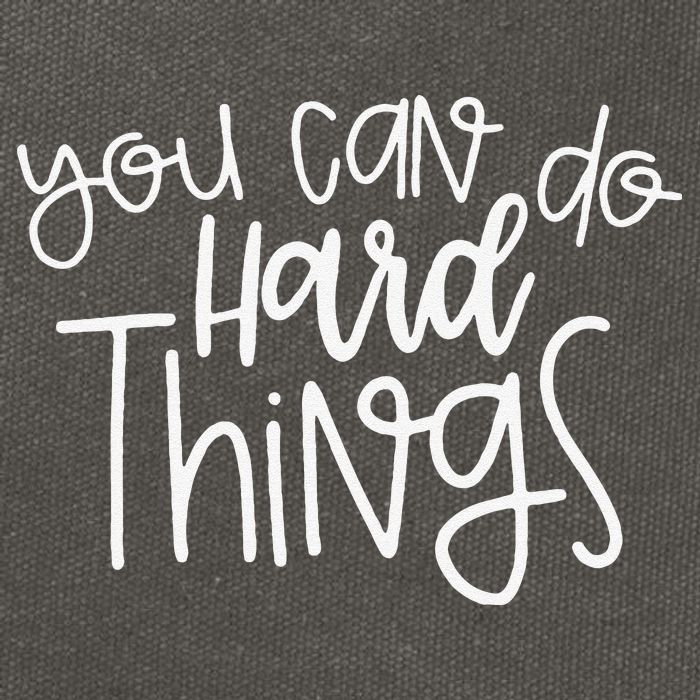 State Testing Day Teacher Motivation You Can Do Hard Things Cotton Canvas Backpack