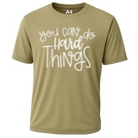 State Testing Day Teacher Motivation You Can Do Hard Things Performance Shirt