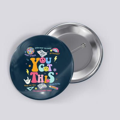 State Testing Day Teacher Groovy You Got This Staar Day Button