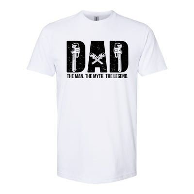 Steam Technician Dad Father Steam Engineer Funny Gift Softstyle® CVC T-Shirt