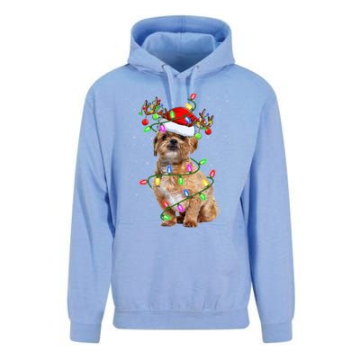 Shih Tzu Dog Lover Xmas Lighting Santa Shih Tzu Christmas Great Gift Unisex Surf Hoodie