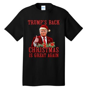 Santa Trump Dance Make Christmas Great Again Ugly Sweater Tall T-Shirt