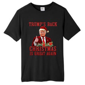 Santa Trump Dance Make Christmas Great Again Ugly Sweater Tall Fusion ChromaSoft Performance T-Shirt