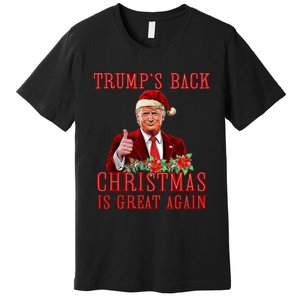 Santa Trump Dance Make Christmas Great Again Ugly Sweater Premium T-Shirt