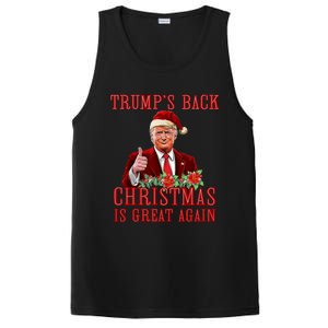 Santa Trump Dance Make Christmas Great Again Ugly Sweater PosiCharge Competitor Tank