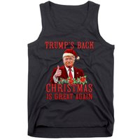 Santa Trump Dance Make Christmas Great Again Ugly Sweater Tank Top