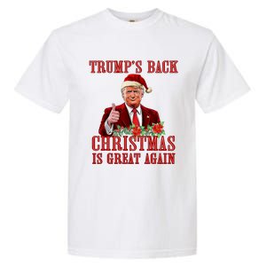 Santa Trump Dance Make Christmas Great Again Ugly Sweater Garment-Dyed Heavyweight T-Shirt