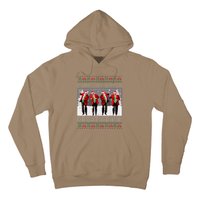 Santa Trump Dance Make Christmas Great Again Ugly Sweater Hoodie