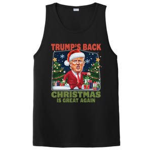 Santa Trump Dance Make Christmas Great Again Ugly Sweater PosiCharge Competitor Tank