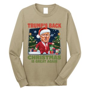 Santa Trump Dance Make Christmas Great Again Ugly Sweater Long Sleeve Shirt