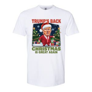 Santa Trump Dance Make Christmas Great Again Ugly Sweater Softstyle CVC T-Shirt