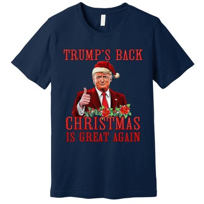 Santa Trump Dance Make Christmas Great Again Ugly Sweater Premium T-Shirt