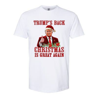 Santa Trump Dance Make Christmas Great Again Ugly Sweater Softstyle CVC T-Shirt