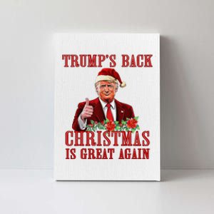 Santa Trump Dance Make Christmas Great Again Ugly Sweater Canvas