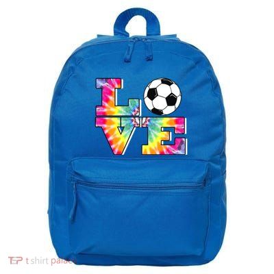 Soccer Tie Dye Love Multi Color N Gift 16 in Basic Backpack