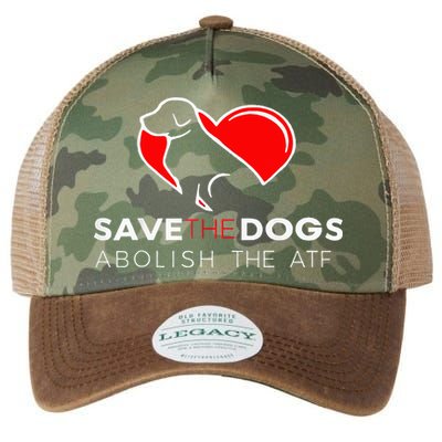 Save The Dogs Abolish The Atf Legacy Tie Dye Trucker Hat