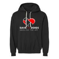 Save The Dogs Abolish The Atf Garment-Dyed Fleece Hoodie