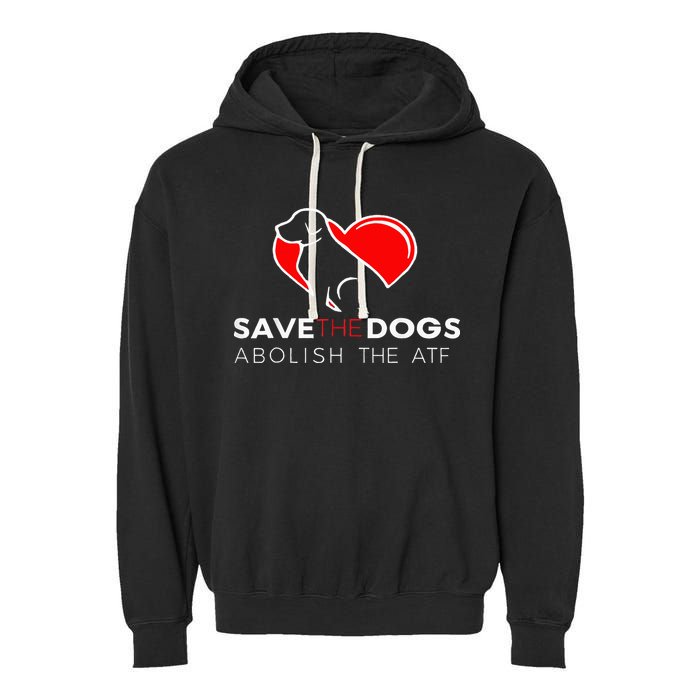 Save The Dogs Abolish The Atf Garment-Dyed Fleece Hoodie