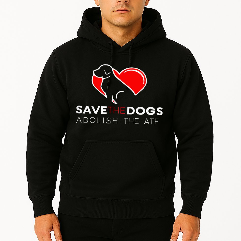 Save The Dogs Abolish The Atf Hoodie