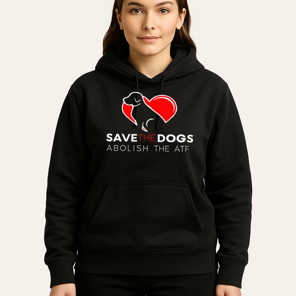 Save The Dogs Abolish The Atf Hoodie
