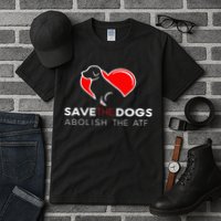 Save The Dogs Abolish The Atf Tall T-Shirt
