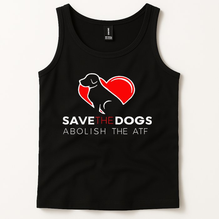 Save The Dogs Abolish The Atf Tank Top