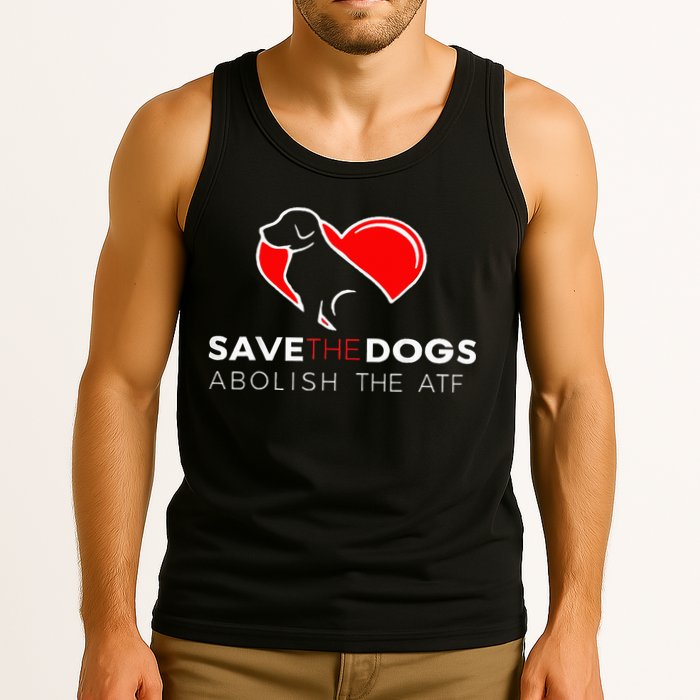 Save The Dogs Abolish The Atf Tank Top