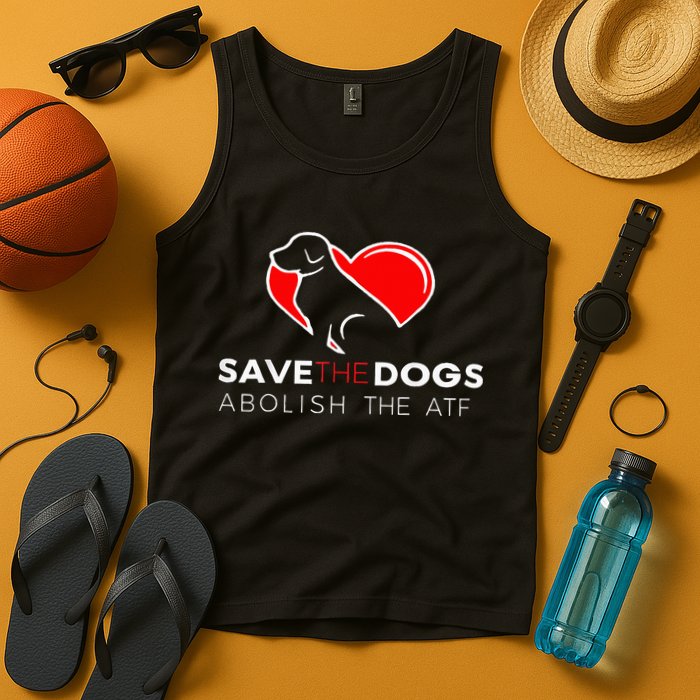 Save The Dogs Abolish The Atf Tank Top