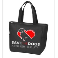 Save The Dogs Abolish The Atf Zip Tote Bag