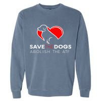 Save The Dogs Abolish The Atf Garment-Dyed Sweatshirt