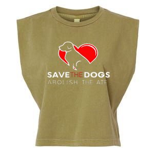 Save The Dogs Abolish The Atf Garment-Dyed Women's Muscle Tee