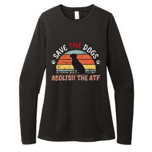 Save The Dogs Abolish The Atf Womens CVC Long Sleeve Shirt