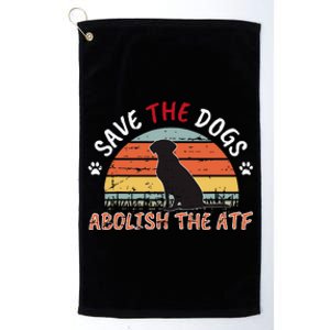 Save The Dogs Abolish The Atf Platinum Collection Golf Towel