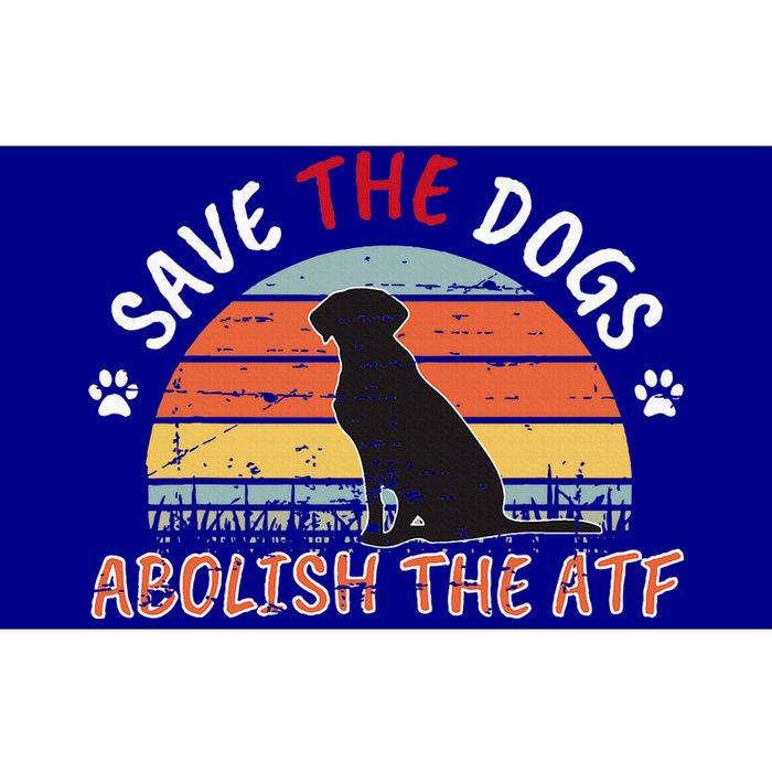 Save The Dogs Abolish The Atf Bumper Sticker