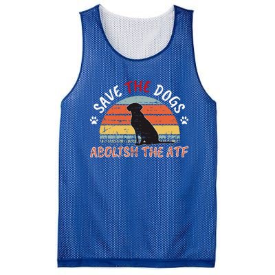 Save The Dogs Abolish The Atf Mesh Reversible Basketball Jersey Tank